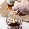 2 vnt. ledo žnyplių rinkinys, mini cukraus žnyplės, nerūdijančio plieno serviravimo žnyplės vakarėliams, barui, vestuvėms, virtuvei, saldumynams, kavai, arbatai, švediškam stalui (sidabrinės, auksinės)