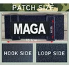 2 vnt. "maga" Memų Aplikacijos Siuvinėtos su Velcro