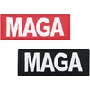 2 vnt. "maga" Memų Aplikacijos Siuvinėtos su Velcro