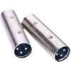 Stiprintuvas 2 vnt. Xlr Male į Male adapteris garso mikrofonui