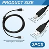 2 x usb spausdintuvo kabelis, 1.8 metro, usb 2.0 tipo b kabelis, didelės spartos usb 2.0 kabelis tipo a į tipo b spausdintuvams ir skaitytuvams, tvirta konstrukcija užtikrina patikimumą ir apsaugą nuo trukdžių
