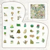 200 retro lipdukų rinkinys, vandeniui atsparūs estetiški retro dekoratyviniai vinilo lipdukai skirti žurnalams, scrapbooking priedai nešiojamam kompiuteriui, mobiliajam telefonui, riedlentei, albumui