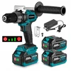 200nm Brushless elektrinis smūginis gręžtuvas-suktuvas 2x21v li-io