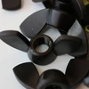 20x juodos akrilo m8 sparnuotosios veržlės plastikschrauben