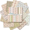 24 lapai scrapbook popieriaus, 24 dizainai, dvipusis dekoratyvinis popierius, gėlių raštas, rankdarbių popierius, dekupažo popierius, scrapbook rankdarbių popierius "pasidaryk pats" albumams, kulkų žurnalams (a, 30,5 x 30,5 cm)