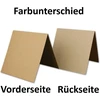 25 kraft popieriaus kortelių rinkiniai kvadratiniai 13,5 x 13,5 cm su vokais laiškams - perdirbtas vintažinis kortelių rinkinys - kvietimams