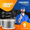 25 metrų trosas 3 mm cinkuotas En 12385-4 6x7+fc lynas cinkuotas