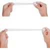 25 vienetų bungee virvių su kamuoliuku rinkinys, 15 cm, elastinė rišimo virvė, palapinės guma, guminis įtempiklis su kamuoliuko išplėtimo kilpomis reklamjuostėms, brezentams, pavėsinėms, reklaminiams stendams, palapinėms, juoda