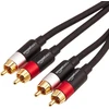 2rca Garso Kabelis 2.4m Juodas
