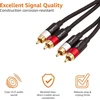 2rca Garso Kabelis 2.4m Juodas
