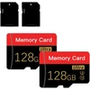 2x 128gb Micro Sd kortelės su adapteriu, C10/u3/uhs-i/a1