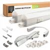 2x Led po spintelinis šviestuvas 14w baldinis 4000k Lls