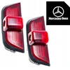 2x Mercedes Benz Led Logo Projektorius Hd+ Premium durų lemputė C Klasė W204
