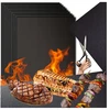 2x tefloninė kepimo grotelių padėklas bbq kepimo orkaitei