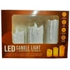 3 Led žvakės – saugi alternatyva tikroms žvakėms