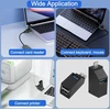 3 prievadų Usb šakotuvas: 1x Usb 3.0, 2x Usb 2.0, nešiojamas