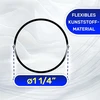 3 sifono sandariklių rinkinys, skersmuo 1 1/4 colio arba 32 mm, lankstus plastikas Monteral