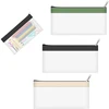 3 užtrauktukų piniginių rinkinys, 20,3 x 9,9 cm vandeniui atsparūs užtrauktukų maišeliai, permatomi vokai pinigams, monetų piniginė, universalus pinigų organizatorius, vokai grynųjų pinigų biudžetui verslui, namams, mokyklai