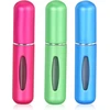 3 vnt. kelioniniai purškiami buteliukai kvepalams 5 ml atomizer mega rinkinys