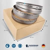 3 vnt. „premium M42 Hss“ bimetalinių pjūklų juostų rinkinys, 1140 x 13 x 0,65 mm, 14/18 Tpz, juostinio pjūklo geležtė, pjūklo geležtė metalui, plienui, aliuminiui, spalvotiesiems metalams, lengvųjų metalų lydiniams
