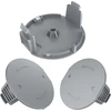 3 vnt. ritės dangtelis, suderinamas su bosch universalgrasscut 18/18-26/18-260 žoliapjove, gali pakeisti prototipo ritės dangtelį 1600a01r5j