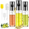 3 vnt. virtuvinis purkštuvas 100 ml aliejaus dozatorius, stiprus