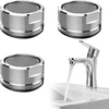 3 vnt. „water Hansip“ maišytuvo aeratoriaus rinkinys, 24 mm difuzoriaus maišytuvas virtuvei ir voniai, metalinė išorinio sriegio maišytuvo atsarginė dalis su sandarikliu