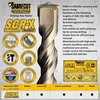 3 x Sabrecut Sdsc55_3 5.5mm x 260mm Pgm patvirtinti Sds Plus grąžtai akmeniui betonui plytoms