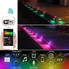 30 vnt. Wifi Led įleidžiami lauko šviestuvai Rgbw, Ip67