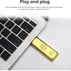 32 Gb Usb atmintinė "aukso strypas"