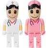 32 gb usb atmintinė nurse, 2 vnt., usb atmintinė, pendrive, usb atmintinė, silikoninės dovanos vaikams (32 gb, nurse x 2)