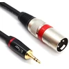 3.5mm Mini Jack Stereo į Xlr Male Mikrofono Kabelis 3m