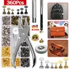 360 vnt. Odinės kniedės, dvigubos gaubtinės kniedės, tuščiavidurės kniedės, 6/8 mm