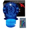 3d naktinė lemputė Chelsea London herbas logotipas Led 16 spalvų Usb + nuotolinio valdymo pultas