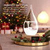 3dhome Storm Glass meteorologijos stotis, vandens lašai, orų prognozė, kūrybiška prognozė, skandinaviškas stilius, dekoratyvinis meteorologinis stiklas