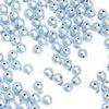 3M 90 vnt. 3d iliuzijos stebuklingų karoliukų rinkinys, 12 mm stebuklingi karoliukai, siuvinėjimui, akriliniai karoliukai papuošalų gamybai, gražūs apšvietime, „pasidaryk pats“ apyrankių ir vėrinių gamybai (violetiniai)