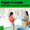 3M Post-it Mc559rp Super Sticky Meeting Chart 30% perdirbtas popierius (2 blokai po 30 lapų, 63.5 x 76.2 cm) baltas