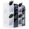 4 daugiafunkcinių rašiklių laikiklių rinkinys, didelės talpos rašiklių laikiklis, rašomojo stalo rašiklių laikiklis, stalo organizatorius, pieštukų organizatorius, tinkamas mokyklų klasėms, įmonėms, biurams ir meno galerijoms