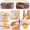 4 ežiuko kamuoliukai kieti + 10 akupresūrinių žiedų - skills borderline rinkinys su skill ball metal skill ring - akupresūrinis kamuoliukas ežiuko kamuoliukai maži 3 cm akupresūrinis žiedas skills rinkinys stresui suaugusiųjų masažas