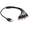 4-in-1 Usb-c įkrovimo ir duomenų kabelis (30cm)