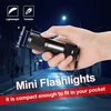 4 mini led žibintuvėlių rinkinys vaikams su 9 led, aliumininis mažas spalvotas nešiojamas žibintuvėlis su virvele ir 12 baterijų vaikams, stovyklavimui, avarinėms situacijoms