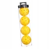 4 pickleball kamuoliukai, specialiai sukurti, 40 geltonų