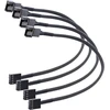 4-pin Pwm ventiliatoriaus prailginimo laidas, 42 cm