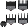 4 trimmerio priedų rinkinys choice, slankiojantys šukos kirpimo mašinėlėms, magic clip trimmer skustuvas, ribojančios šukos, trimmerio priedų rinkinys, idealiai tinka namams ir profesionaliam naudojimui