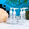 4 vnt. 50 ml skaidrios dozatorių buteliukų kelionėms