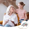 4 vnt. siuvinėjimo lankelių rinkinys, plastikinis apvalus siuvinėjimo lankelis, reguliuojamas apvalus siuvinėjimo lankelis, be įbrėžimų, glotnus ir lengvas, tinkamas siuvinėjimui, meno kūriniams, „pasidaryk pats“ įrankiams