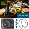 4 vnt. smūginio veržliarakčio rutulinės spyruoklės pakeitimo dalis N437890, suderinama su Dewalt Dcf886, Dcf887, Dcf888, Dcf885l2, Dcf885m, Dcf809, Dcf801