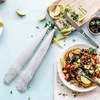 4 vnt. sulankstomų tinklinių maisto uždengimų, 43 cm skersmens skėčio formos tinklinis maisto uždangalas, iškylos kupolas, maisto apsaugos palapinė, apsauga nuo musių, vabzdžių, uodų, baltas