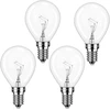 4 x Orkaitės lemputė 40w E14 2700k 300°c atspari karščiui