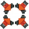 4 x Staliaus kampinis spaustuvas 90°